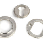 satin marine ss (316) round euro escutcheon (plain)