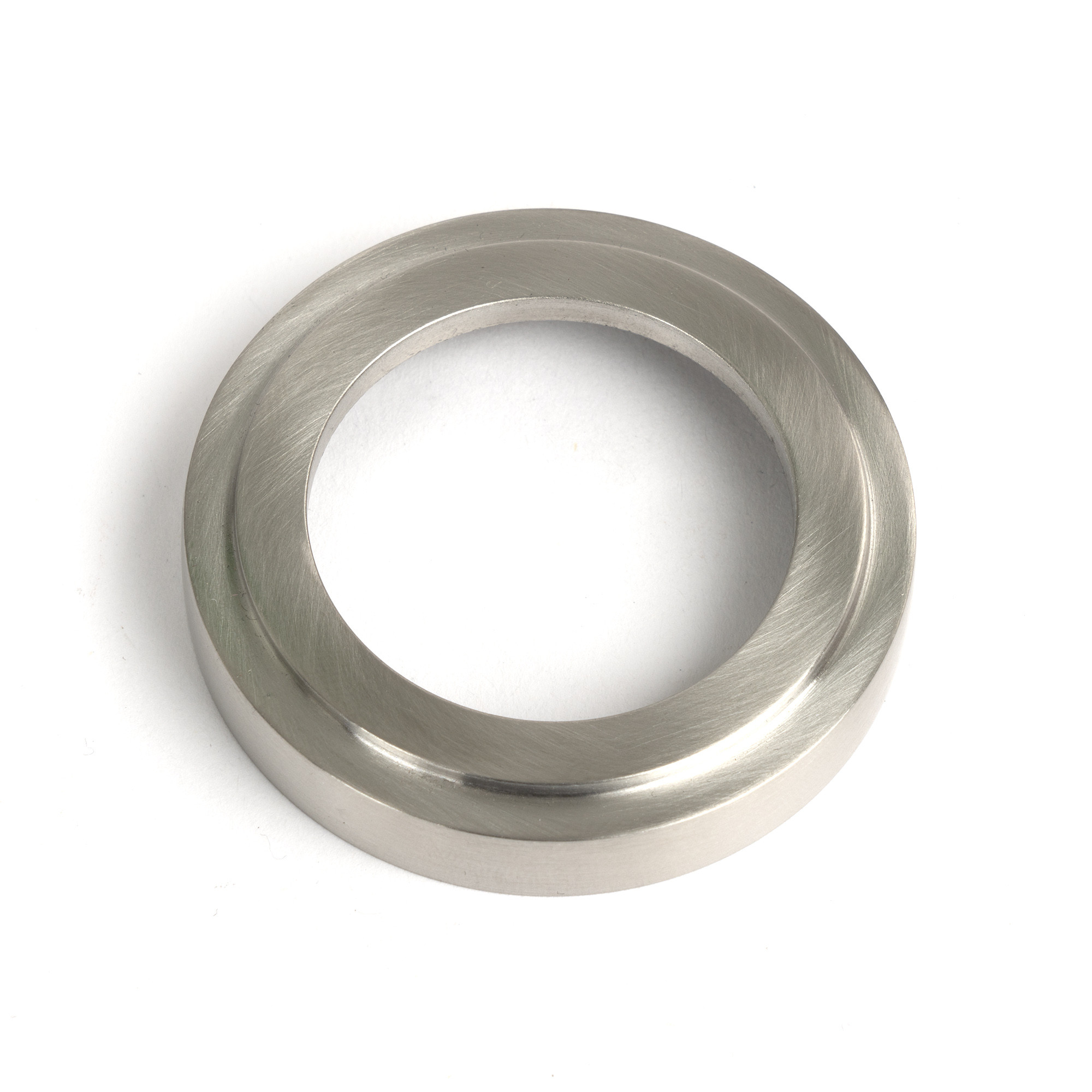 satin marine ss (316) round euro escutcheon (art deco)