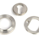 satin marine ss (316) round euro escutcheon (beehive)