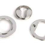 polished marine ss (316) round euro escutcheon (plain)
