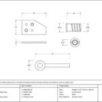 black key flush sash stop