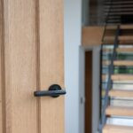 black brompton lever on rose set (plain) unsprung