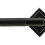 black brompton lever on rose set (square) unsprung
