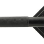 matt black brompton lever on rose set (square) unsprung