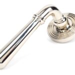 polished nickel newbury lever on rose set (beehive) unsprung