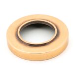 polished bronze newbury lever on rose set (plain) unsprung