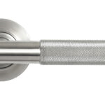 satin marine ss (316) brompton lever on rose set (plain) unsprung