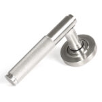 satin marine ss (316) brompton lever on rose set (plain) unsprung