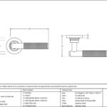 polished marine ss (316) brompton lever on rose set (plain) unsprung