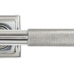 polished marine ss (316) brompton lever on rose set (square) unsprung