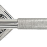 polished marine ss (316) brompton lever on rose set (square) unsprung