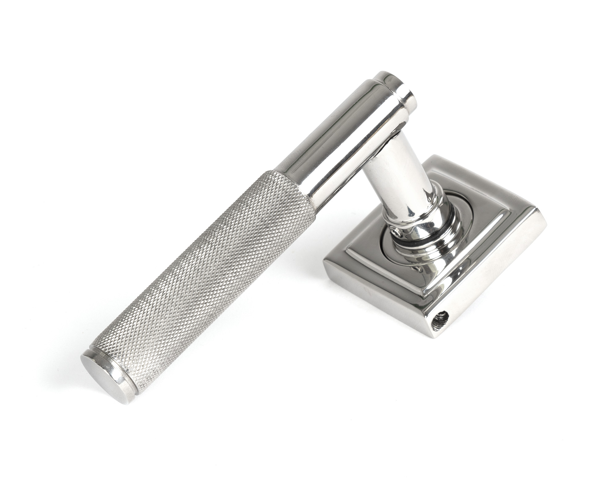 polished marine ss (316) brompton lever on rose set (square) unsprung