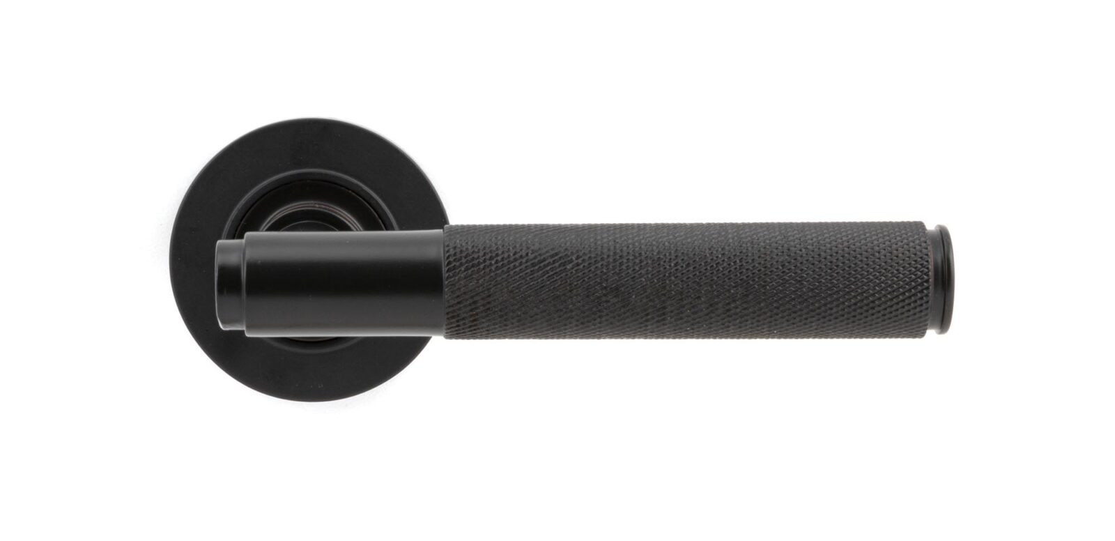 aged bronze brompton lever on rose set (plain) unsprung