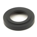 aged bronze brompton lever on rose set (art deco) unsprung