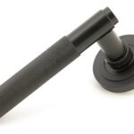 aged bronze brompton lever on rose set (art deco) unsprung