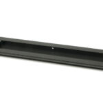 aged bronze 250mm art deco rectangular pull