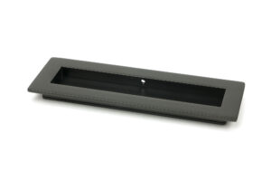 aged bronze 175mm plain rectangular pull