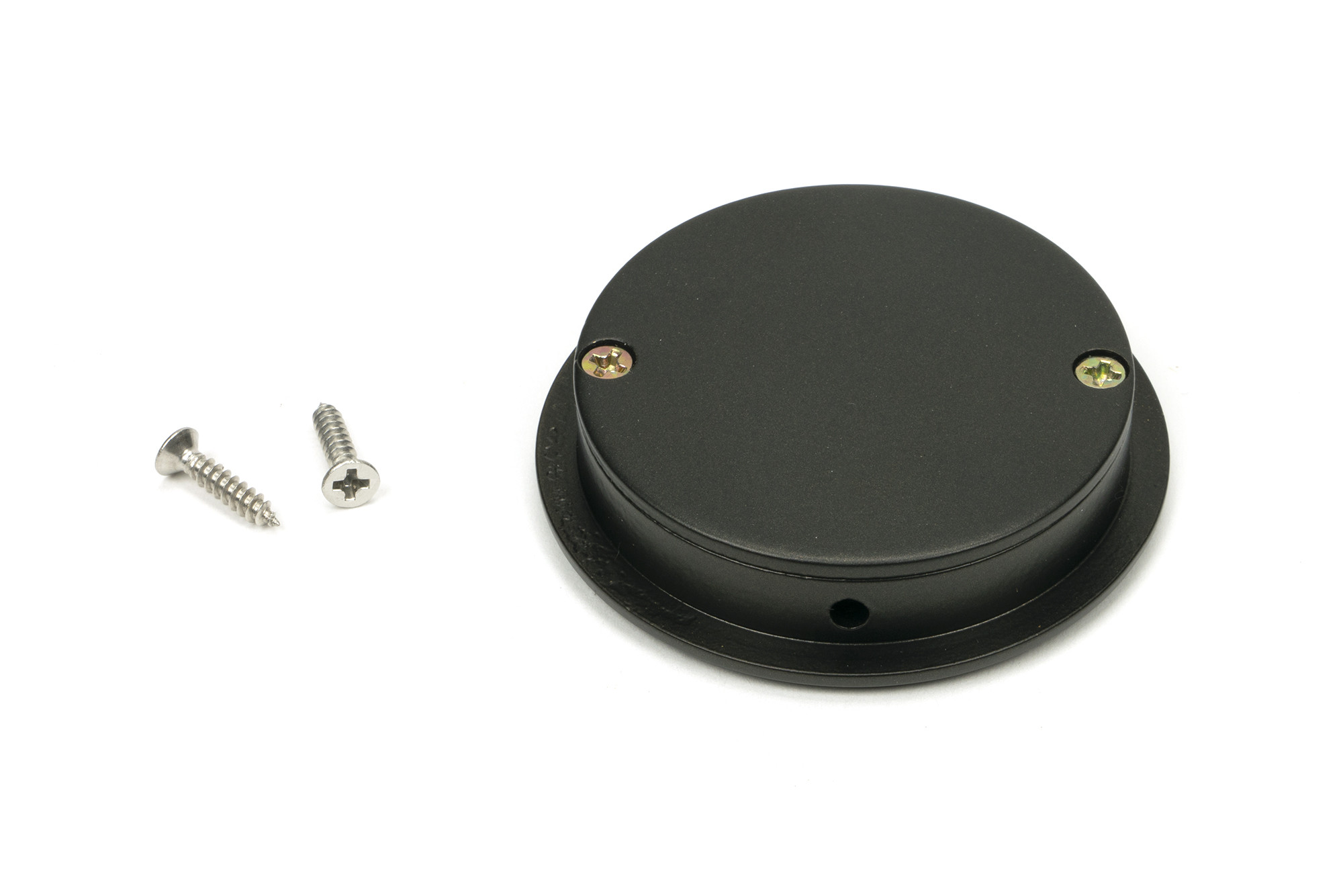 aged bronze 60mm art deco round pull