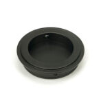 aged bronze 60mm art deco round pull