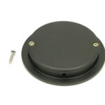 aged bronze 75mm plain round pull