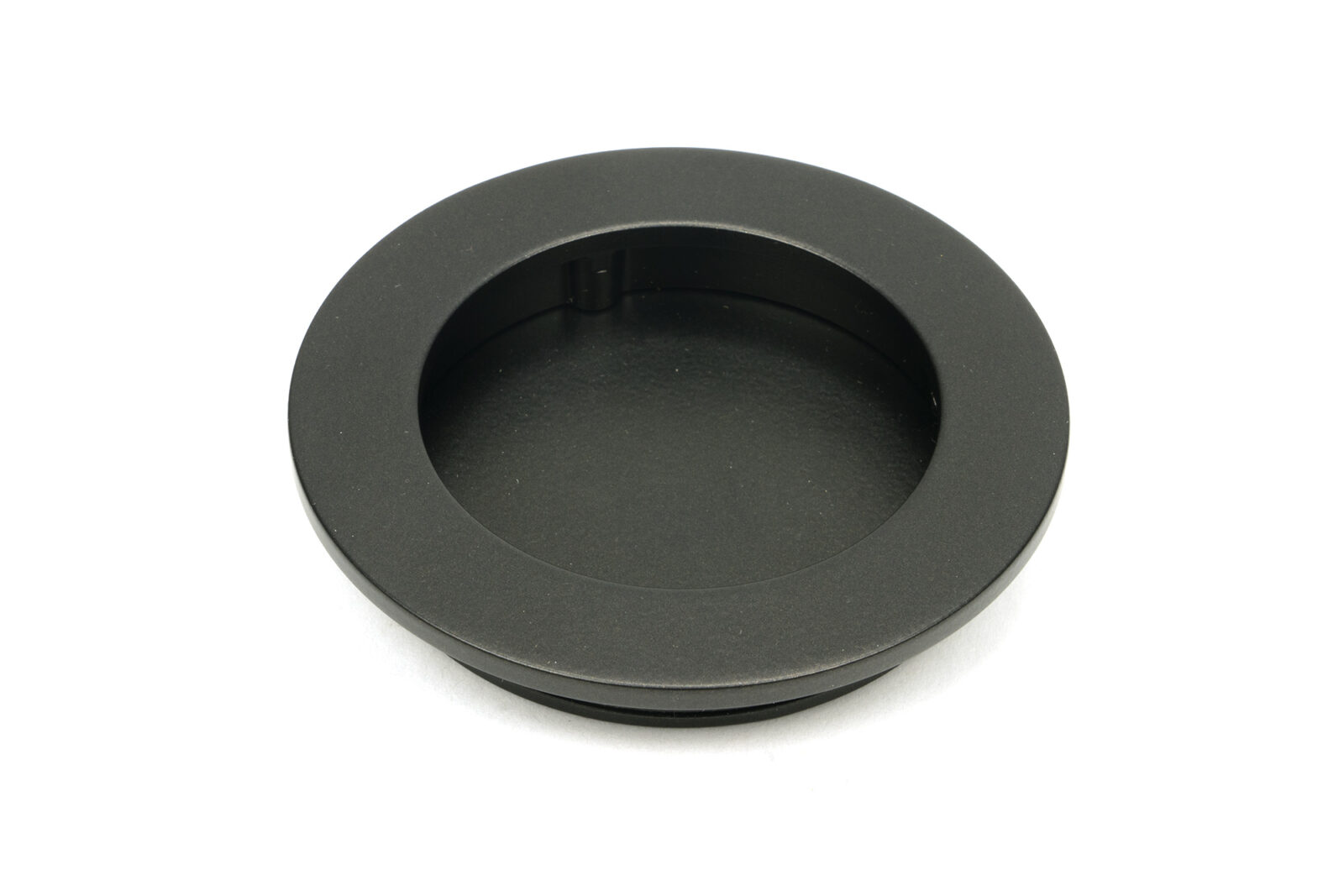 aged bronze 75mm plain round pull