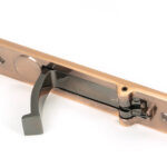 polished bronze 125mm x 25mm edge pull