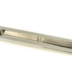 polished nickel 250mm art deco rectangular pull