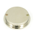 polished nickel 60mm plain round pull