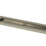 pewter 250mm plain rectangular pull