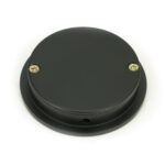matt black 60mm plain round pull