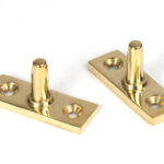 polished brass 8" brompton stay