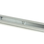 satin chrome 250mm plain rectangular pull