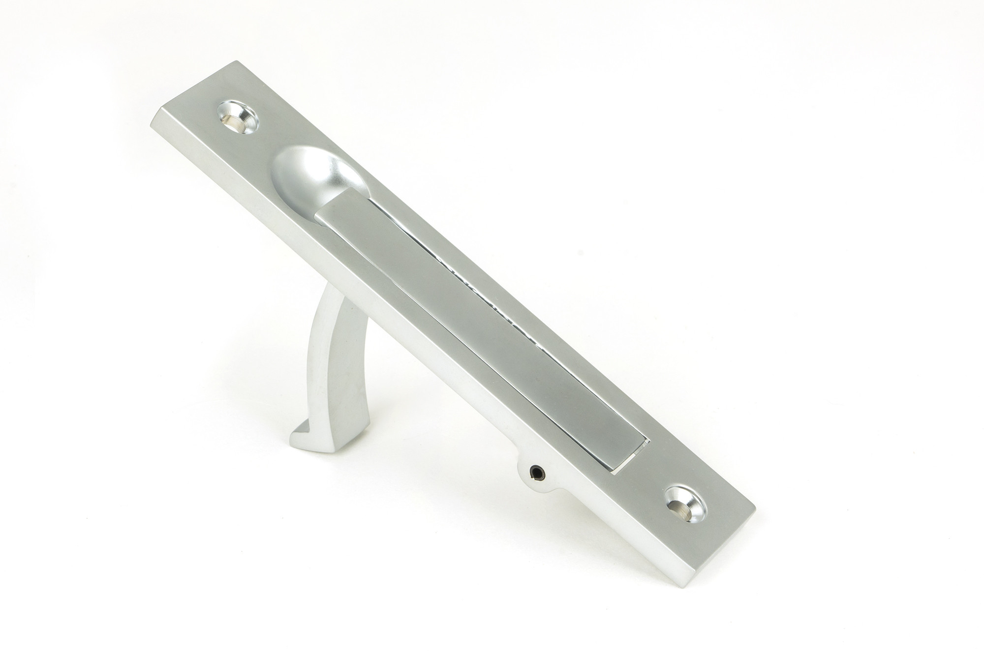 satin chrome 125mm x 25mm edge pull