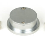 satin chrome 34mm round finger edge pull