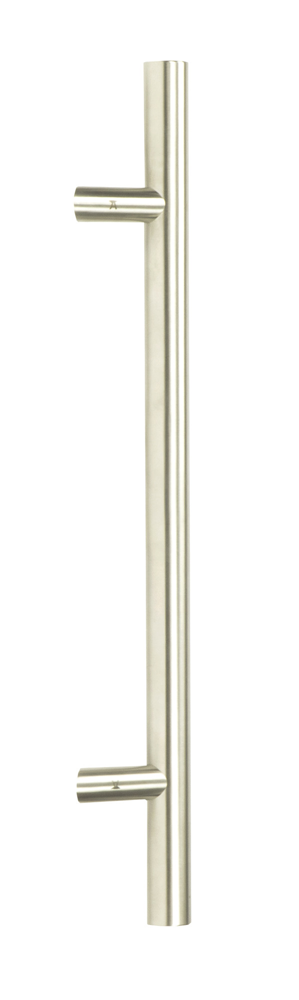 satin marine ss (316) 0.6m offset t bar handle secret fix 32mm Ø