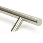 satin marine ss (316) 0.9m offset t bar handle b2b 32mm Ø