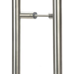 satin marine ss (316) 0.9m offset t bar handle b2b 32mm Ø
