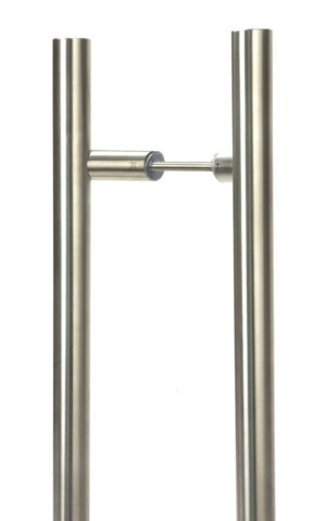 satin marine ss (316) 1.2m offset t bar handle b2b 32mm Ø