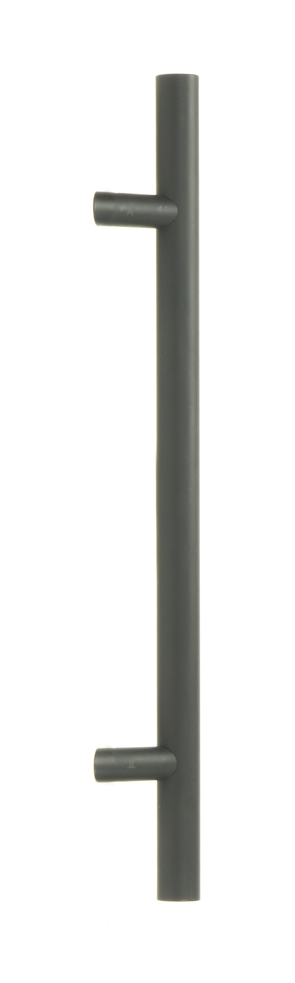 matt black ss (316) 0.6m offset t bar handle secret fix 32mm Ø