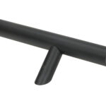 matt black ss (316) 0.6m offset t bar handle b2b 32mm Ø