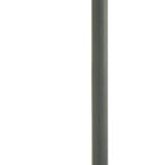 matt black ss (316) 0.9m offset t bar handle bolt fix 32mm Ø