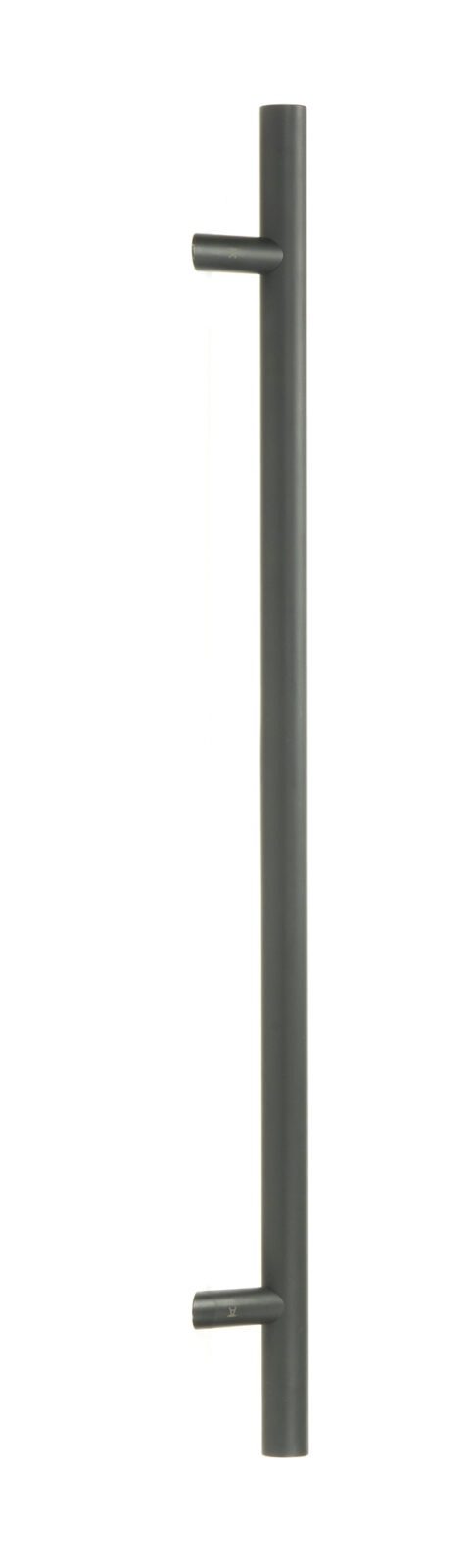 matt black ss (316) 0.9m offset t bar handle bolt fix 32mm Ø