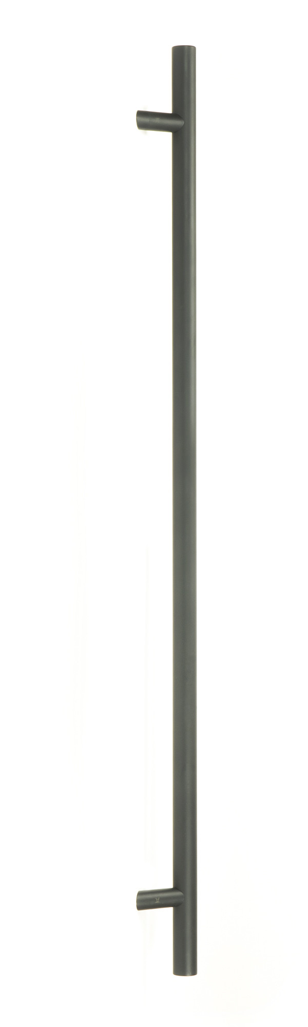 matt black ss (316) 1.2m offset t bar handle secret fix 32mm Ø