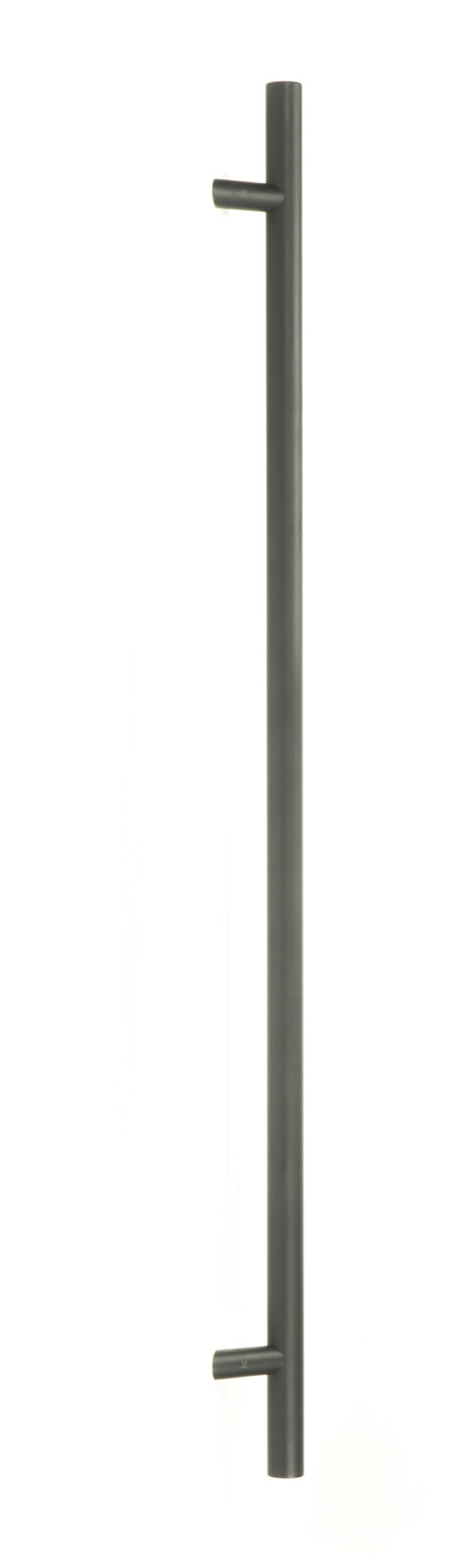 matt black ss (316) 1.2m offset t bar handle bolt fix 32mm Ø