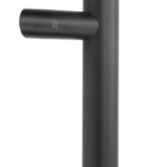 matt black (316) 1.5m offset t bar handle bolt fix 32mm Ø