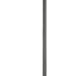 matt black ss (316) 1.8m offset t bar handle secret fix 32mm Ø