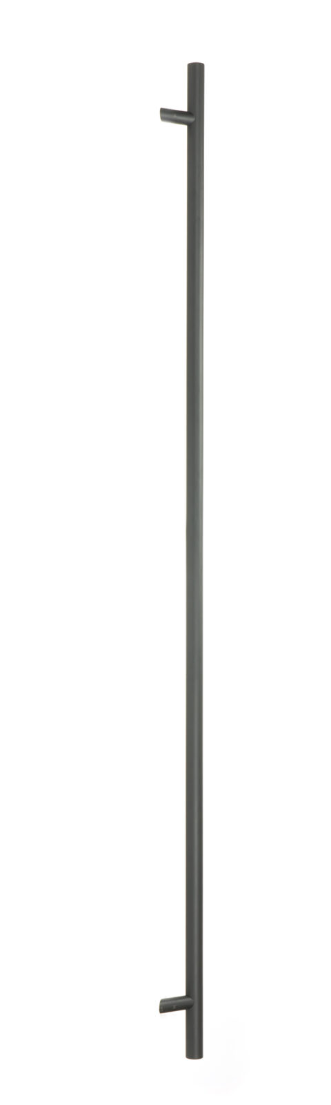 matt black ss (316) 1.8m offset t bar handle bolt fix 32mm Ø