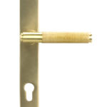 satin brass brompton slimline lever espag. lock set