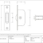 pewter square ended sash pulley 75kg