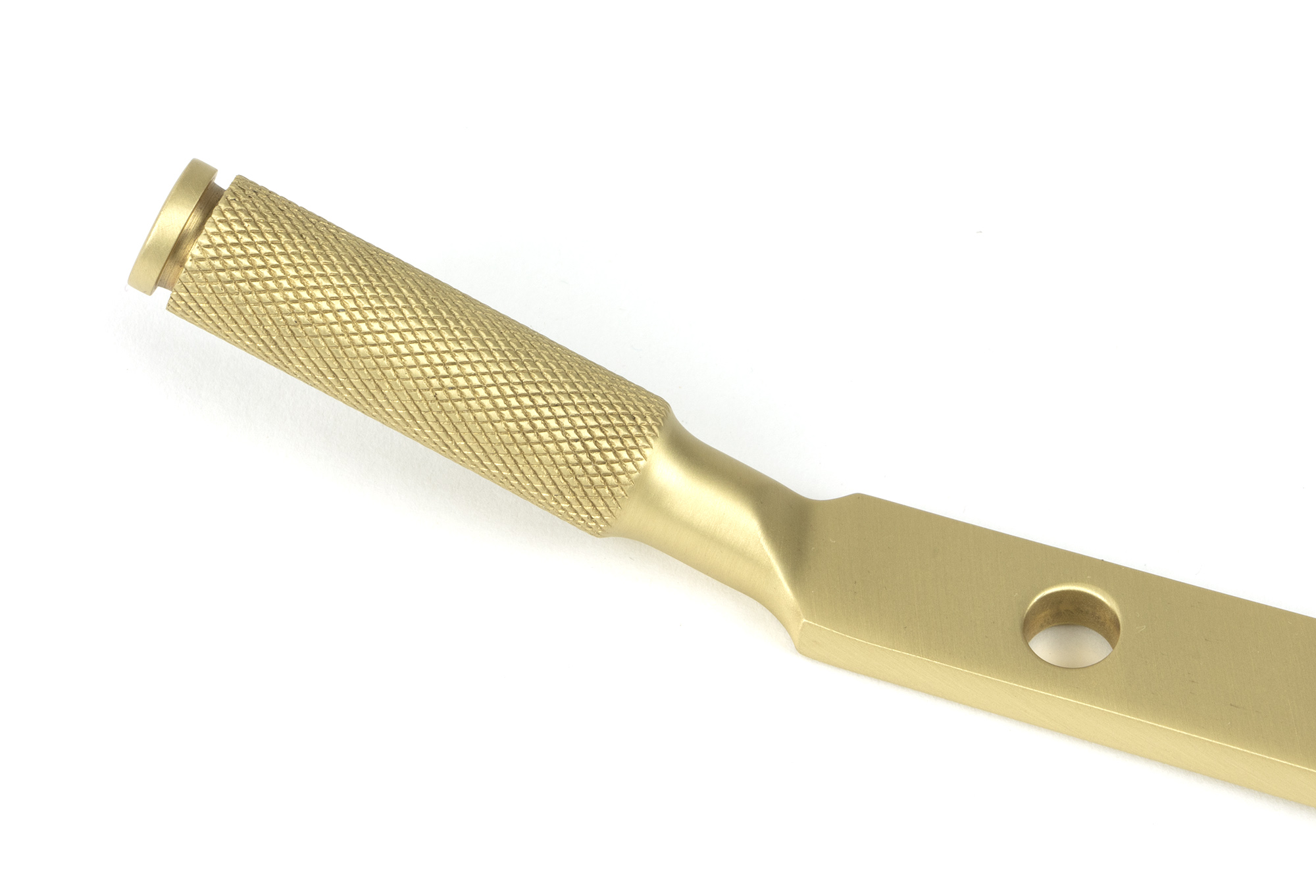 satin brass 8" brompton stay